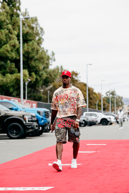 “NLL” Signature Camo Shorts