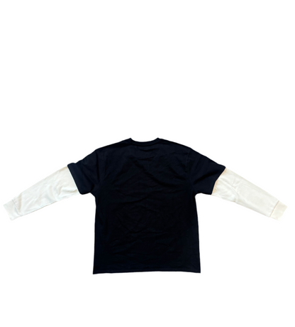 “NLL” Red Tears Layered Tee